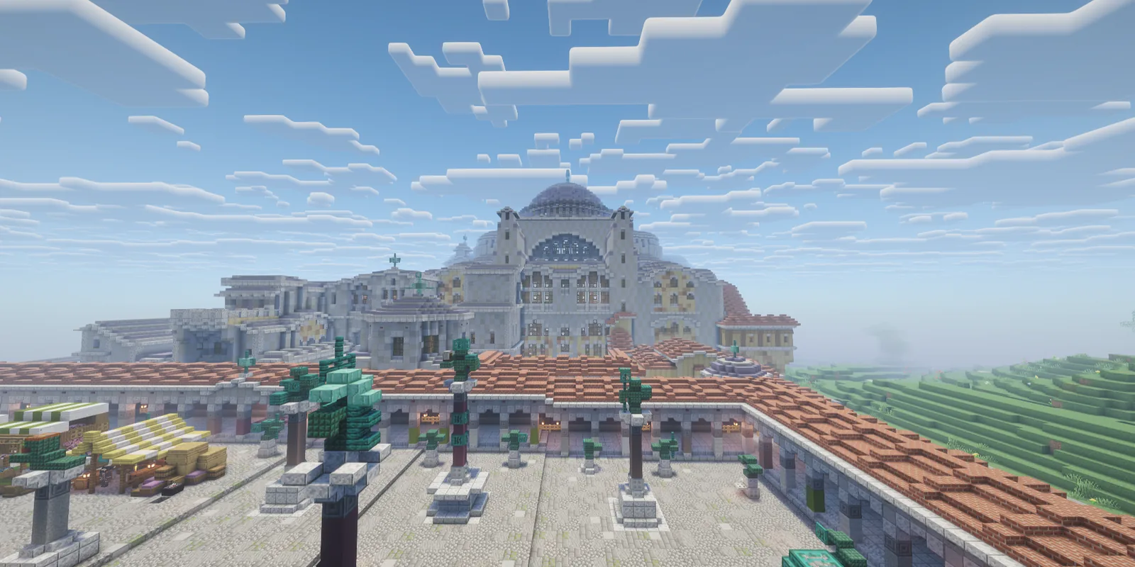 Europe's cradle: a domed marble city standing over terraced fields
